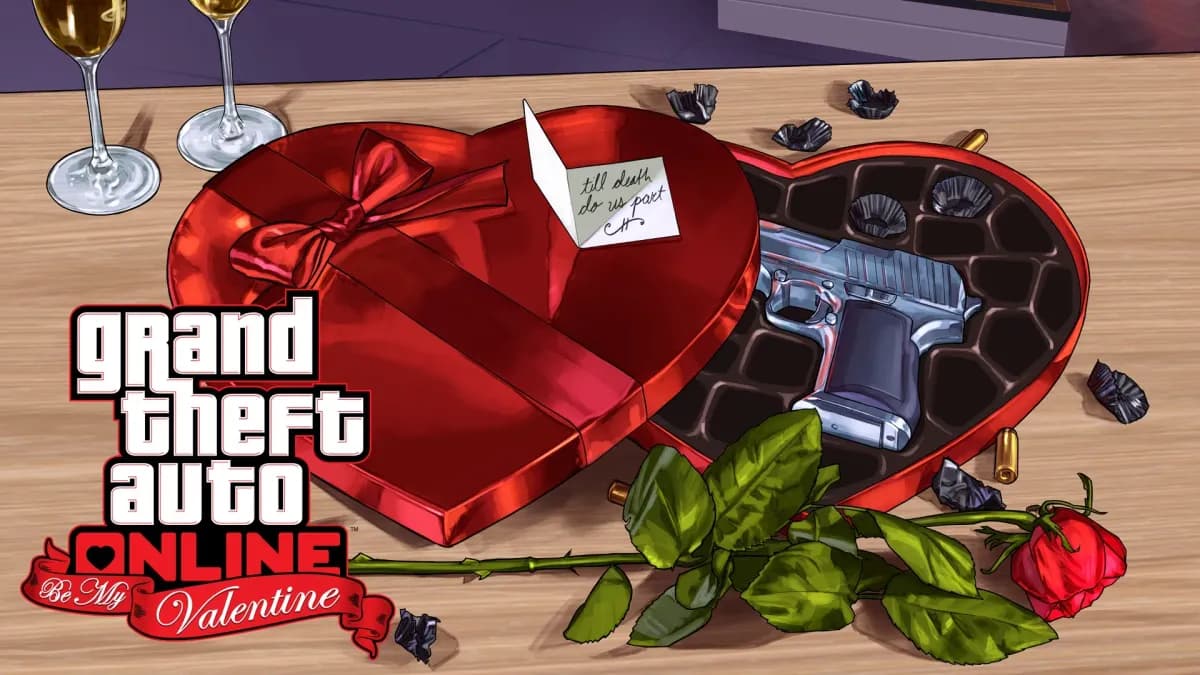 Обложка обновления GTA Online: День святого Валентина — v1.32, 10.02.2016