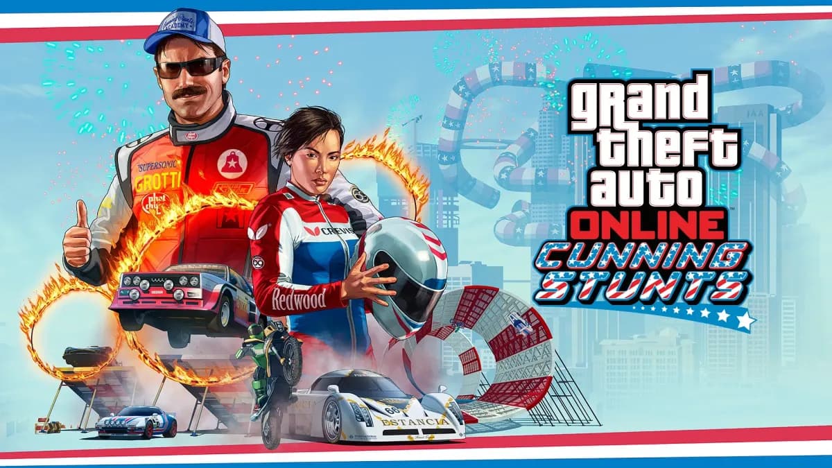 Обложка обновления GTA Online: Лихачи и трюкачи — v1.35, 12.07.2016