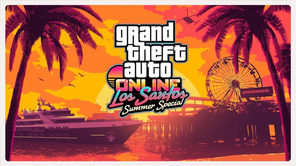 Обложка обновления GTA Online: Los Santos Summer Special — v1.51, 11.08.2020