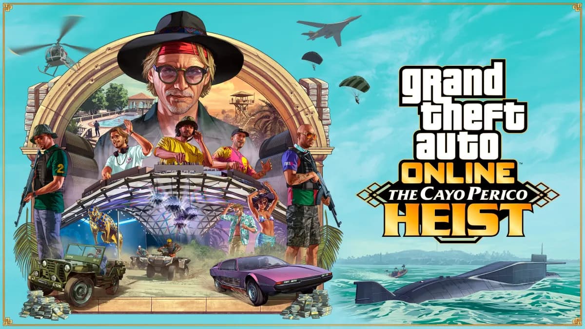 Обложка обновления GTA Online: Ограбление Кайо-Перико — v1.52, 15.12.2020