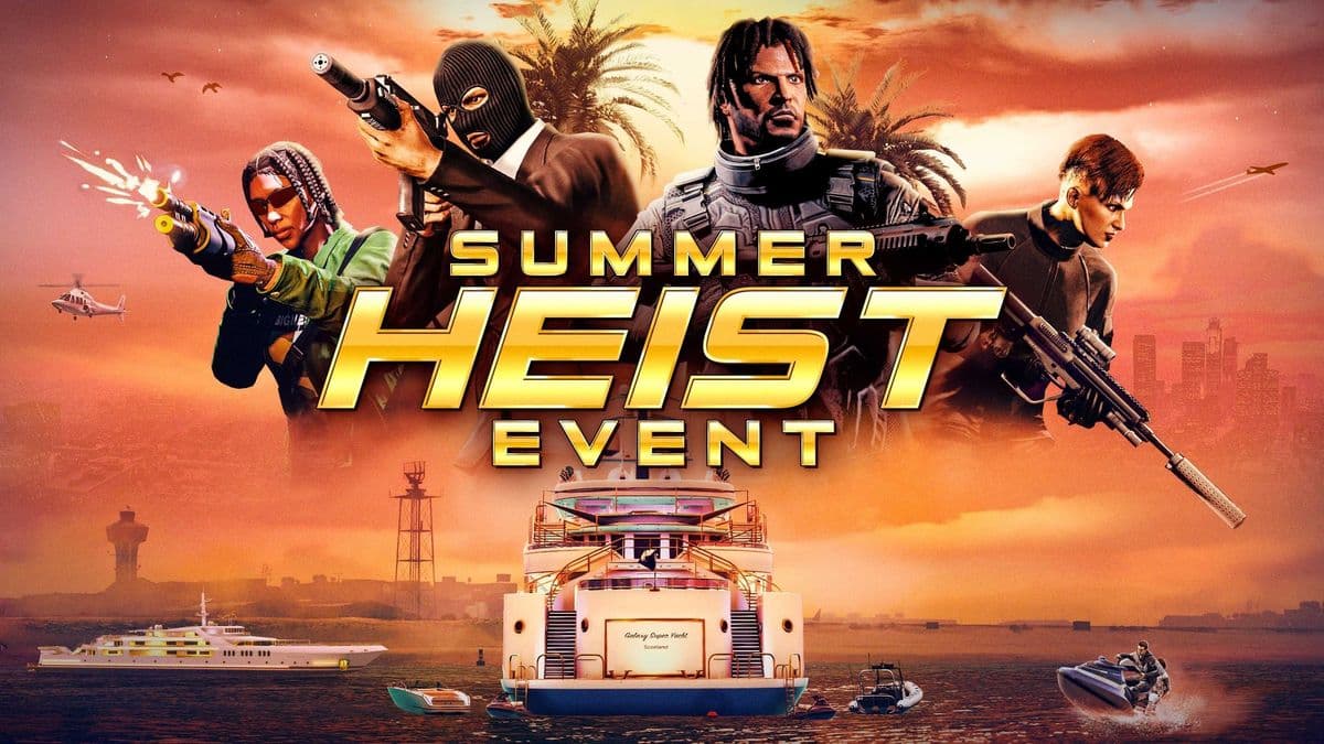 Новая неделя бонусов в GTA Online: Summer Heist Event