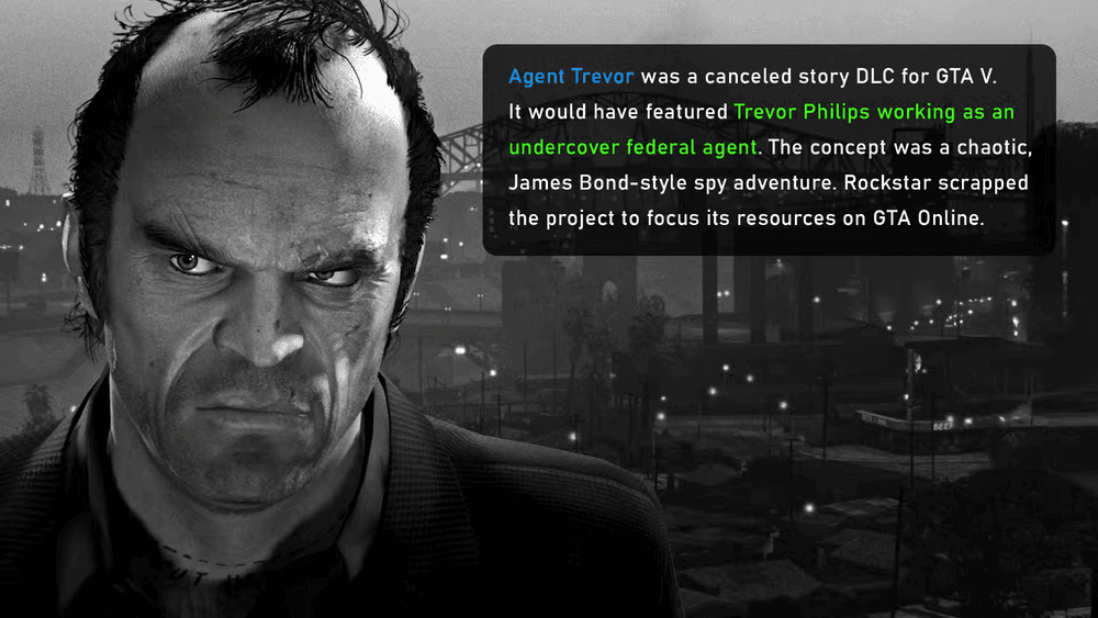 Отменённый DLC «Агент Тревор» для GTA V был готов наполовину — Дэн Хаузер