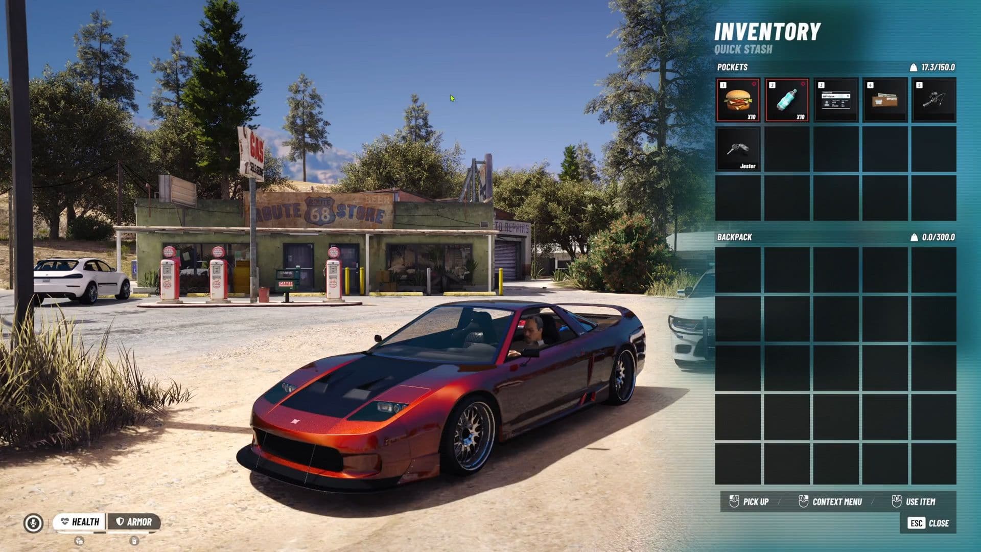 Обновленный UI инвентаря в nopixel V