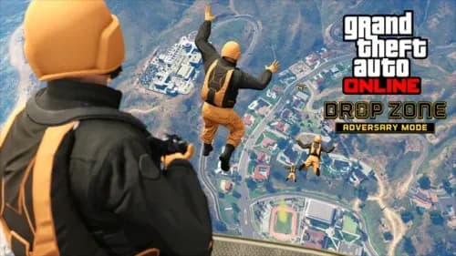 Обложка обновления GTA Online: Зона десантирования — v1.32, 28.01.2016