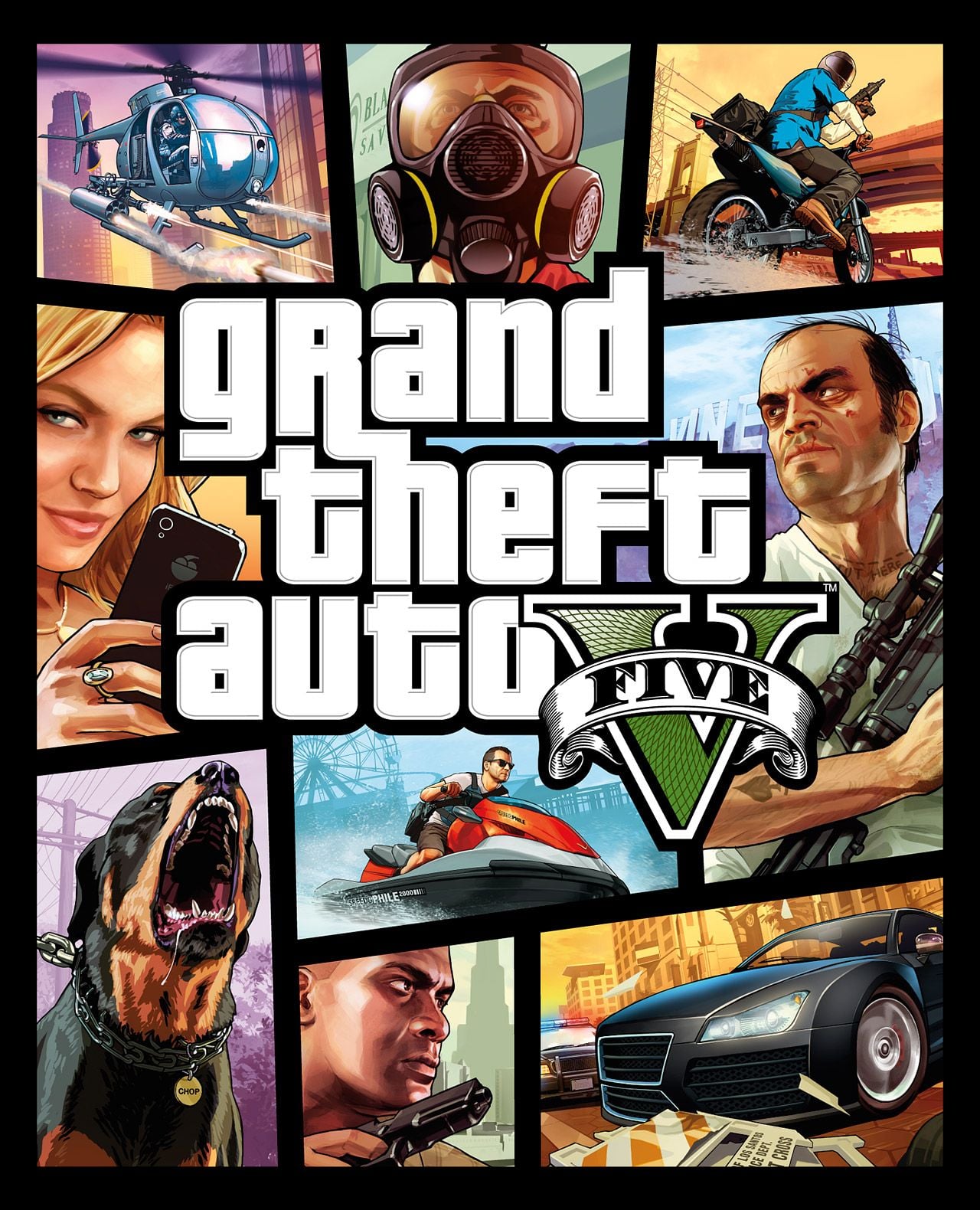 Обложка Grand Theft Auto V