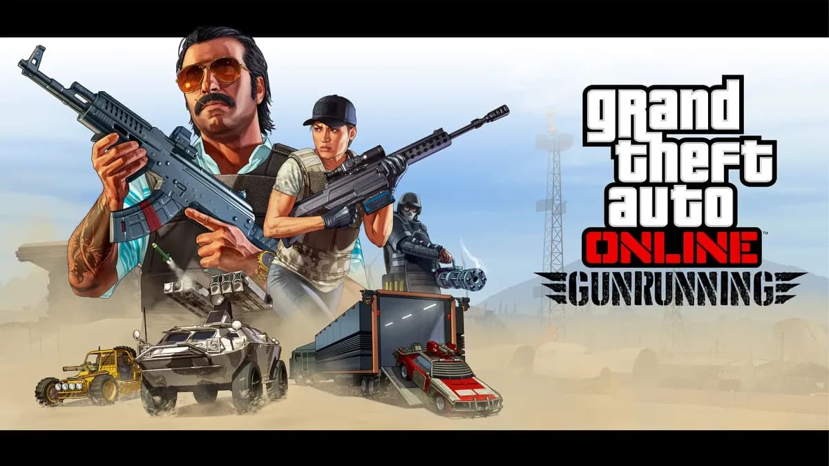 Торговля оружием — патч v1.40, 13.06.2017 Обложка обновления GTA Online: Торговля оружием — v1.40, 13.06.2017