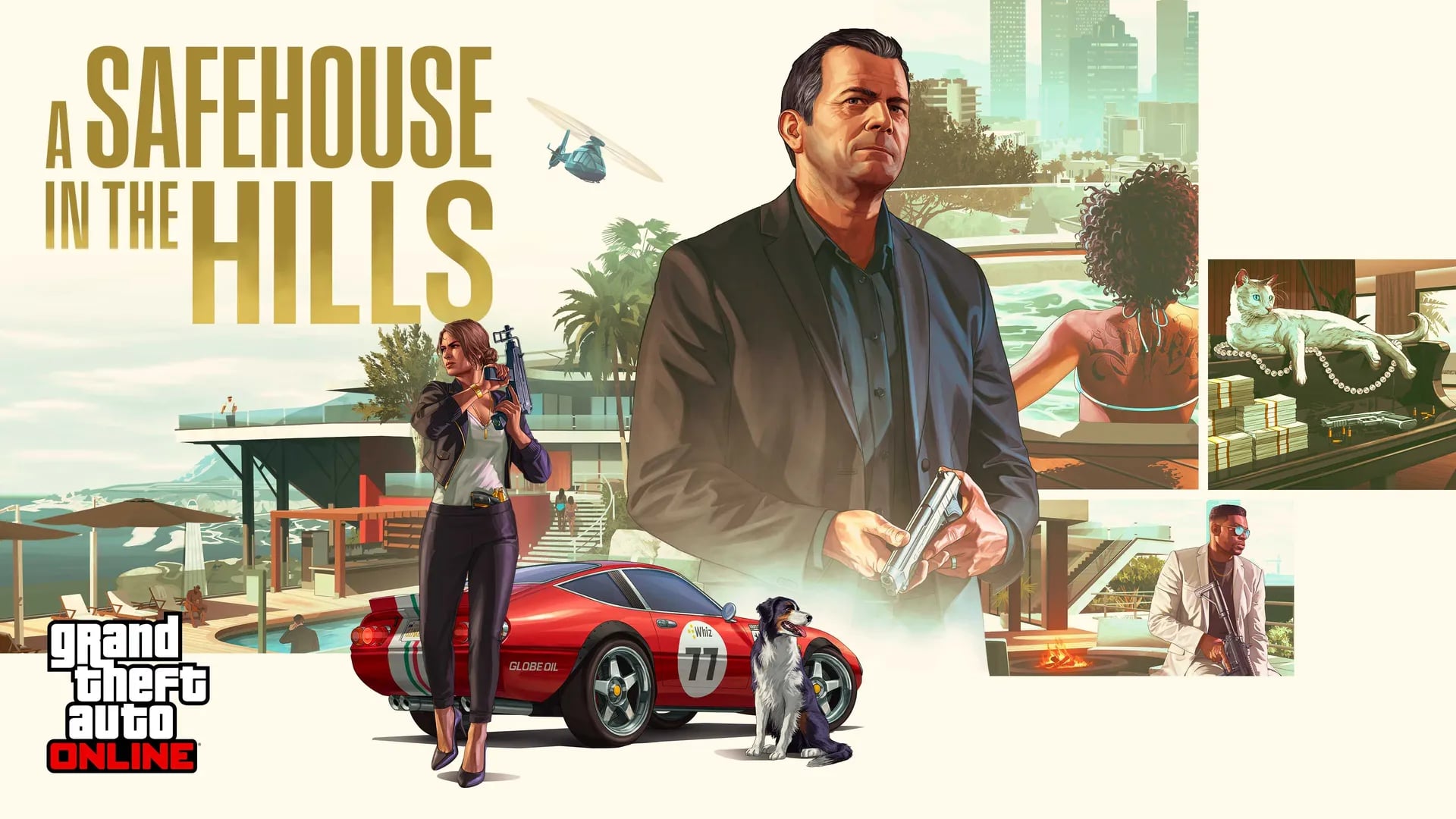 Вышло обновление A Safehouse in the Hills для GTA Online